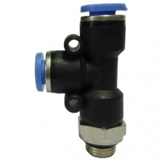 Conexão em T rosca lateral 1/8X6mm Conexão em T rosca lateral 1/8X6mm