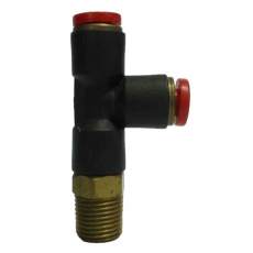 Conexão em T rosca lateral M5X4mm Conexão em T rosca lateral M5X4mm