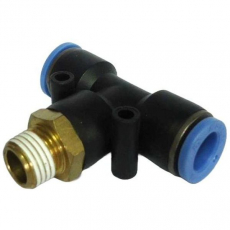 Conexão em T 1/4X10mm Conexão em T 1/4X10mm