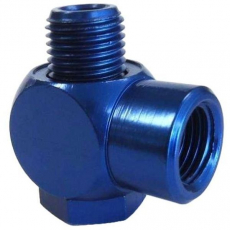 Conexão em L Cotovelo FESTO 1/4 em alumÃnio anodizado azul  Conexão em L Cotovelo FESTO 1/4 em alumÃnio anodizado azul