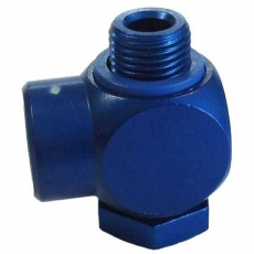 Conexão em L Cotovelo FESTO LJK-1/8 em alumÃnio anodizado azul Conexão em L Cotovelo FESTO LJK-1/8 em alumÃnio anodizado azul