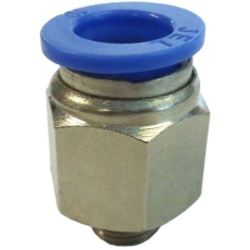 Conexão pneumática 1: 1/8

Conexão pneumática 2: para tubo com diâmetro 10mm

Meio de operação: Ar comprimido

Anel de desengate: Azul

conexão instantânea, conector instantâneo, conexão de engate rápido, conector pneumático, conexão para ar comprimido, conexão com acoplamento rápido, conexão para tubos de poliuretano, conexão para tubo PU, conexão para mangueira pneumática, fitting, conexão com rosca, conexão roscada
