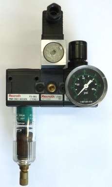 Filtro regulador manometro pressostato (marca: Rexroth)