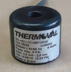 Bobina pneumática THERMOVAL 16346 220/240V 50/60HZ usada Bobina pneumática THERMOVAL 16346 220/240V 50/60HZ usada
