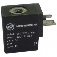 Bobina pneumática  NORGREN 24VDC 2W   Bobina pneumática  NORGREN 24VDC 2W