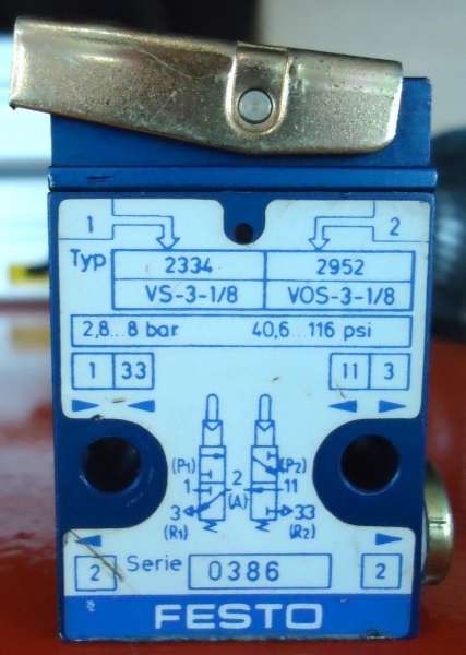 marca: FESTO <br/>modelo: VS318 VOS318 <br/>estado: usada