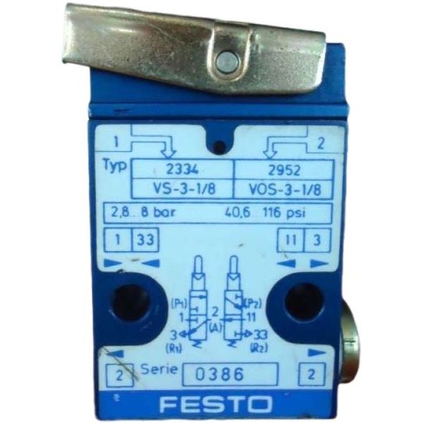 marca: FESTO <br/>modelo: VS318 VOS318 <br/>estado: usada