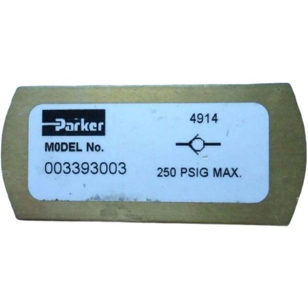 marca: PARKER <br/>modelo: 003393003 <br/>estado: nova