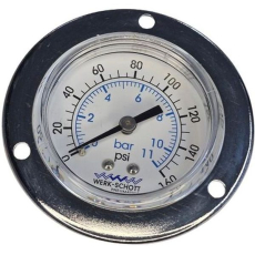 Manômetro WERK SCHOTT YY-A50-14 11bar 160psi Manômetro WERK SCHOTT YY-A50-14 11bar 160psi
