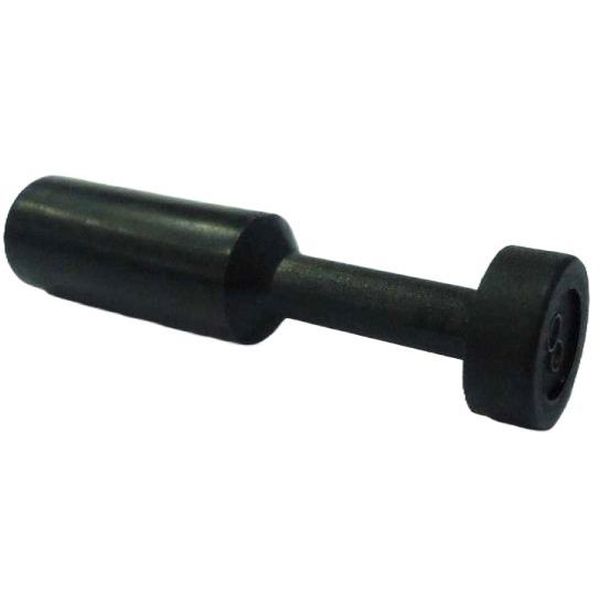 Tampão que simula um tubo pneumático para uma conexão pneumática rápida visando impedir a passagem do ar.