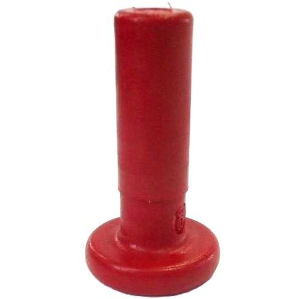 Tampão que simula um tubo pneumático para uma conexão pneumática rápida visando impedir a passagem do ar.
