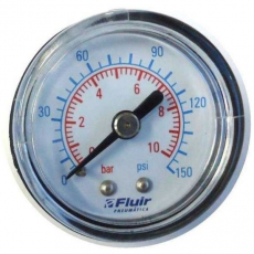 Manômetro FLUIR YQ01640V 10bar 150psi Manômetro FLUIR YQ01640V 10bar 150psi