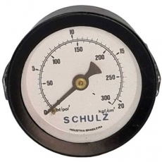 Manômetro SCHULZ 300lbf/pol2 20kgf/cm2 Manômetro SCHULZ 300lbf/pol2 20kgf/cm2