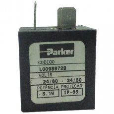 Bobina pneumática PARKER L0098972B 24/60 5.1W Bobina pneumática PARKER L0098972B 24/60 5.1W