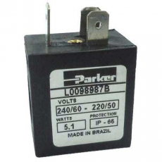 Bobina pneumática  PARKER L0098987B 240/60 5.1W Bobina pneumática  PARKER L0098987B 240/60 5.1W