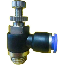 Conexão rosca: 1/4

Diâmetro do tubo: 8mm

Meio de operação: Ar comprimido

Anel de desengate: Azul

válvula controle de fluxo, válvula controle de vazão, válvula reguladora de fluxo, regulador pneumático, válvula pneumática, conexão de engate rápido, conexão instantânea, controlar caudal
