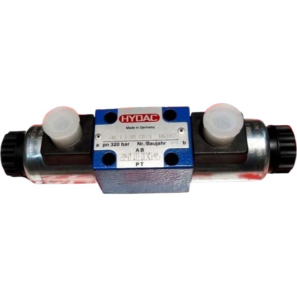 marca: HYDAC <br/>modelo: 4WE6G S01-12DG/V 6063115 <br/>estado: nova