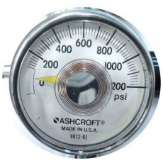 Manômetro ASHCROFT 1200psi usado Manômetro ASHCROFT 1200psi usado