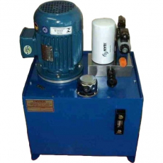 Unidade hidráulica com filtro no bloco. Motor elétrico 3HP Unidade hidráulica com filtro no bloco. Motor elétrico 3HP