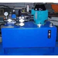 Unidade hidráulica com bloco rápido-lento Unidade hidráulica com bloco rápido-lento