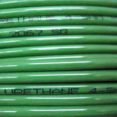 Tubo poliuretano SG 4SHM verde Tubo poliuretano SG 4SHM verde