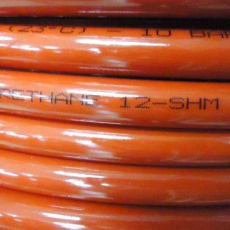 Tubo poliuretano 12SHM vermelho Tubo poliuretano 12SHM vermelho