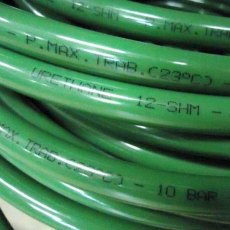 Tubo poliuretano 12SHM verde Tubo poliuretano 12SHM verde