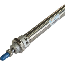 cilindro padronizado, cilindro normalizado, cilindro mini ISO, mini pistão, pistão pneumático, pistão para ar comprimido, atuador ISO, atuador pneumático, cilindro retorno por mola
