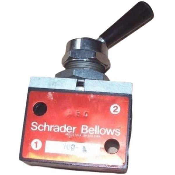 marca: Schrader Bellows <br/>modelo: 103L 2vias 2posições rosca3/8 <br/>estado: seminova