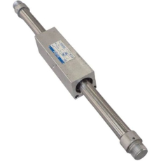 Características- Diâmetro: 20mm- Curso: 200mm- Funcionamento: dupla ação- Conexão: G1/8