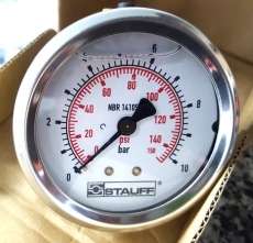Manômetro STAUFF 150psi 10bar Manômetro STAUFF 150psi 10bar