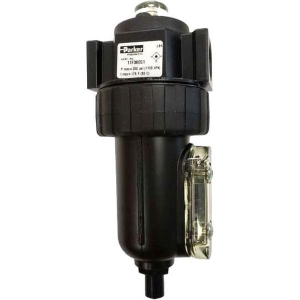 marca: PARKER <br/>modelo: 11F38EC1 rosca 1/2 <br/>pressão máxima: 250PSI <br/>temperatura máxima: 80C <br/>