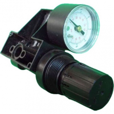 Regulador de pressão NORGREN R14-145OL46797 com manômetro seminovo Regulador de pressão NORGREN R14-145OL46797 com manômetro seminovo