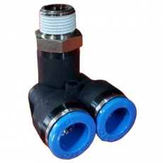 Conexão em Y FESTO QSYL-1/2-12 em 90 graus Conexão em Y FESTO QSYL-1/2-12 em 90 graus