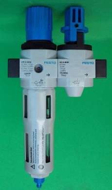 Filtro com regulador (modelo: LFR-D-MINI + HE-D-MINI)