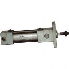 Cilindro pneumático RGAAVRF 3/4X1-O-E com flange  Cilindro pneumático RGAAVRF 3/4X1-O-E com flange
