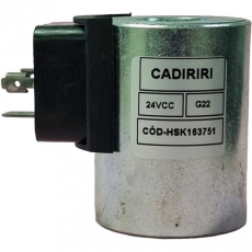 Bobina hidráulica  CADIRIRI HSK163751 24VCC 30W Bobina hidráulica  CADIRIRI HSK163751 24VCC 30W