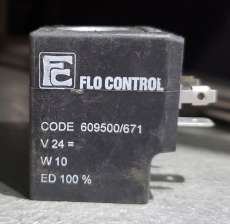 Bobina pneumática  FLO CONTROL 609500671 24V 10W  usada Bobina pneumática  FLO CONTROL 609500671 24V 10W  usada