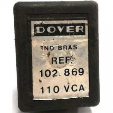 Bobina pneumática  DOVER 102869 110VCA  usada Bobina pneumática  DOVER 102869 110VCA  usada
