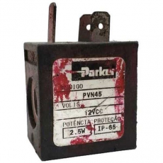 Bobina pneumática  PARKER PVN45 12VCC  usada Bobina pneumática  PARKER PVN45 12VCC  usada