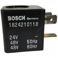 Bobina pneumática  BOSCH 1824210118 48V 60Hz  usada Bobina pneumática  BOSCH 1824210118 48V 60Hz  usada