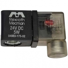 Bobina pneumática  REXROTH 0498317502  24VDC 5W  usada Bobina pneumática  REXROTH 0498317502  24VDC 5W  usada