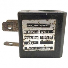 Bobina pneumática  KUHNKE 4325001 24V  usada Bobina pneumática  KUHNKE 4325001 24V  usada