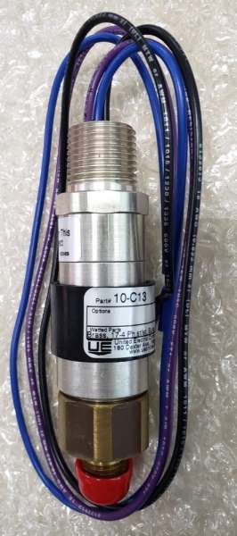 marca: UNITED ELECTRIC CONSTROLS COMPANY <br />
modelo: 10C13 <br />
100-1500PSI 6.9-103.4BAR <br />
estado: novo