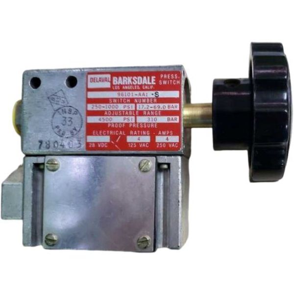 BARKSDALE <br />
96101AA1S 250-1000 PSI 17.2-69 BAR