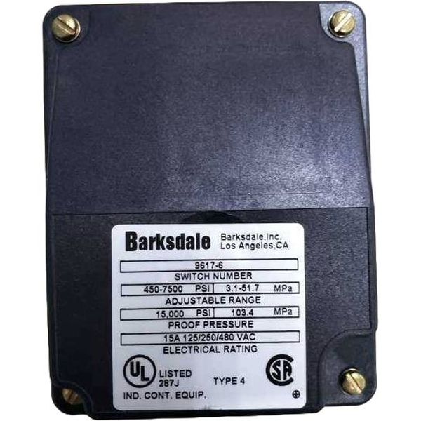 BARKSDALE <br />
96176 <br />
450-7500PSI 3.1-51.7Mpa