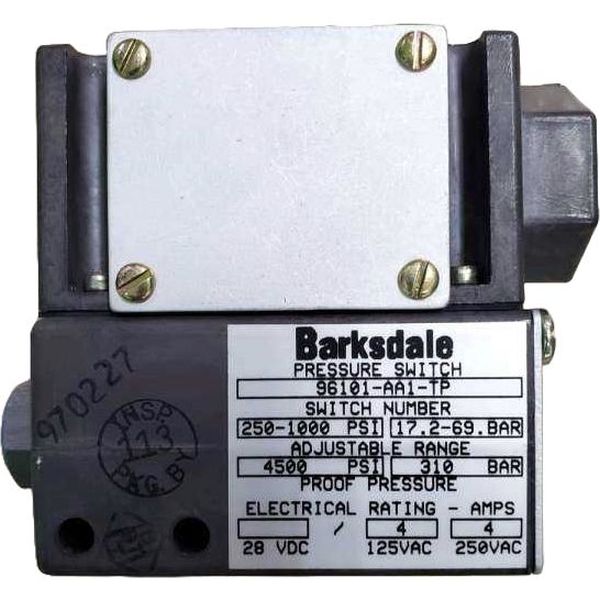 BARKSDALE <br />
96101AA1TP 250-1000 PSI 17.2-69 BAR