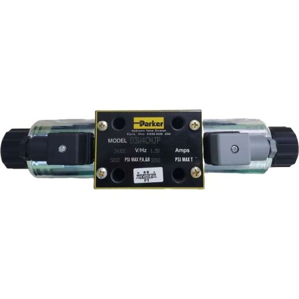 marca: PARKER <br />
modelo: D3W4CNJP 24VDC 5000PSI <br />
estado: nova