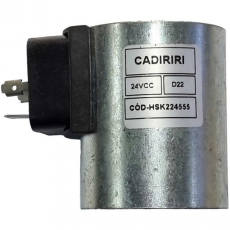 Bobina hidráulica  CADIRIRI HSK224555 12VCC 30W Bobina hidráulica  CADIRIRI HSK224555 12VCC 30W