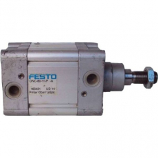 Cilindro pneumático FESTO DNC-80-10-PA 80X10 seminovo Cilindro pneumático FESTO DNC-80-10-PA 80X10 seminovo